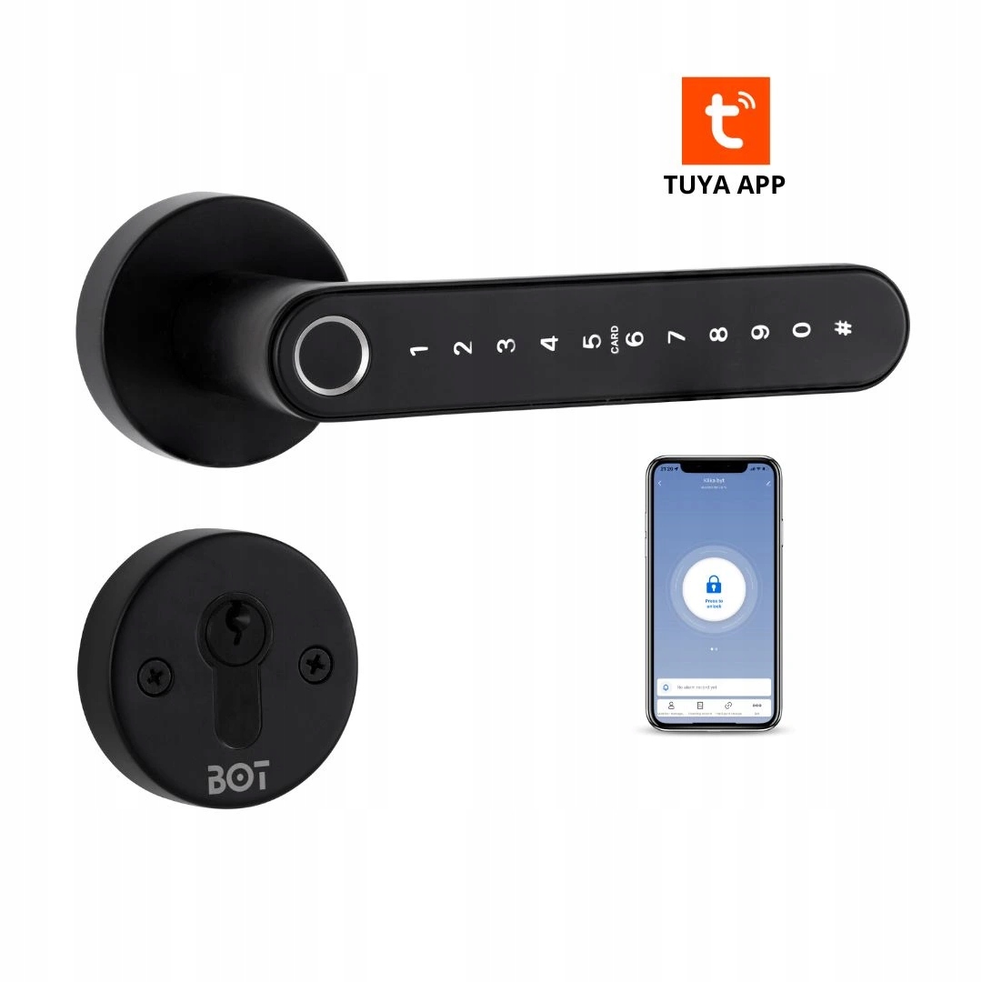 Bot Chytrá kľučka Tuya H21 čierna