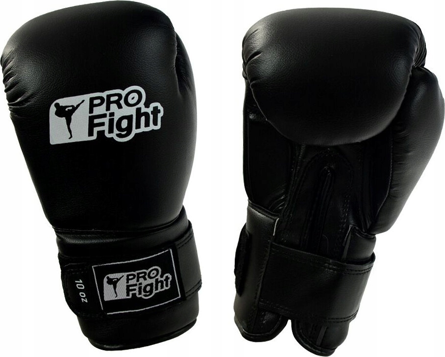 Boxerské Rukavice Profight Kožené Dragon Černé vel. 10