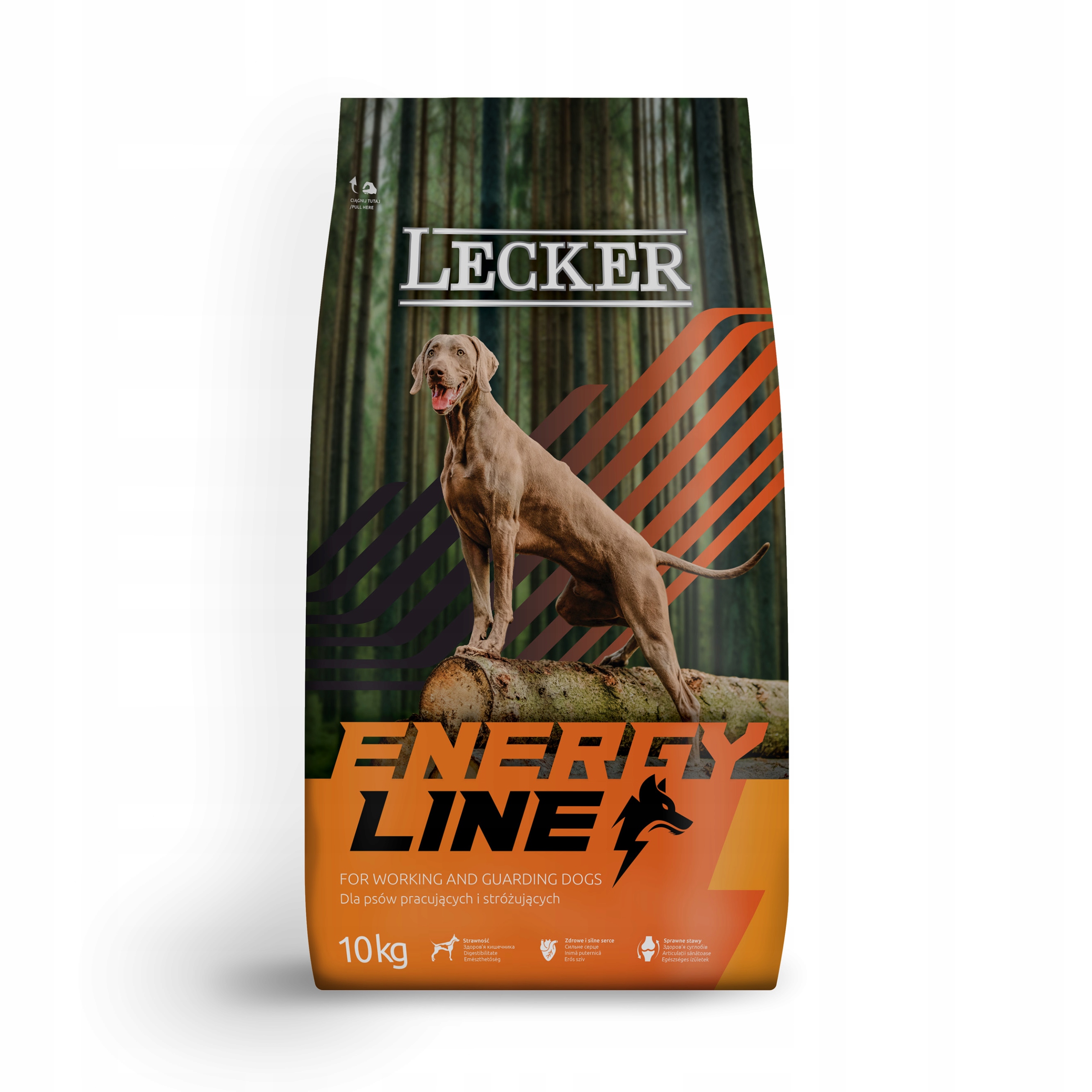 Levně Lecker pro pracovní psy 10 kg