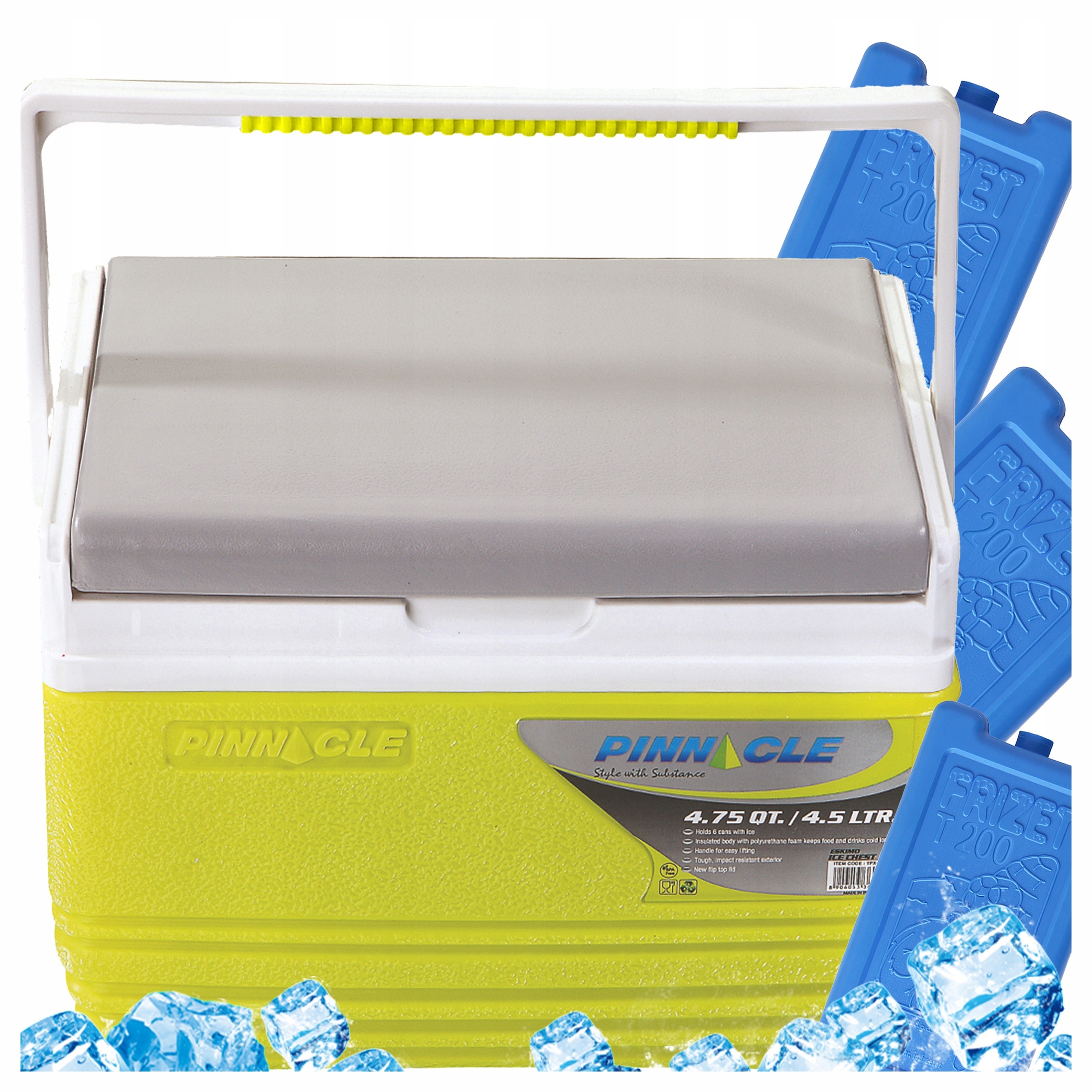 Autochladnička Pinnacle Tpx 6006 4,5L zelená 3 náplně 200 Ml Set