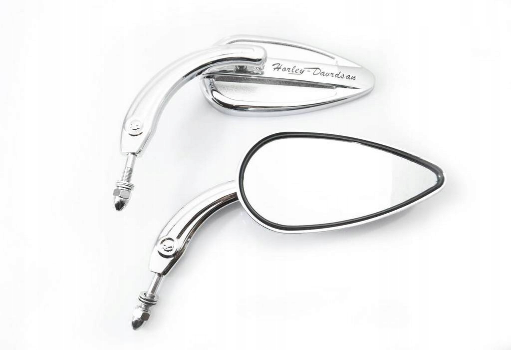 MT395-TC-CH - ХРОМОВАНІ ДЗЕРКАЛА HARLEY DAVIDSON SOFTAIL DYNA