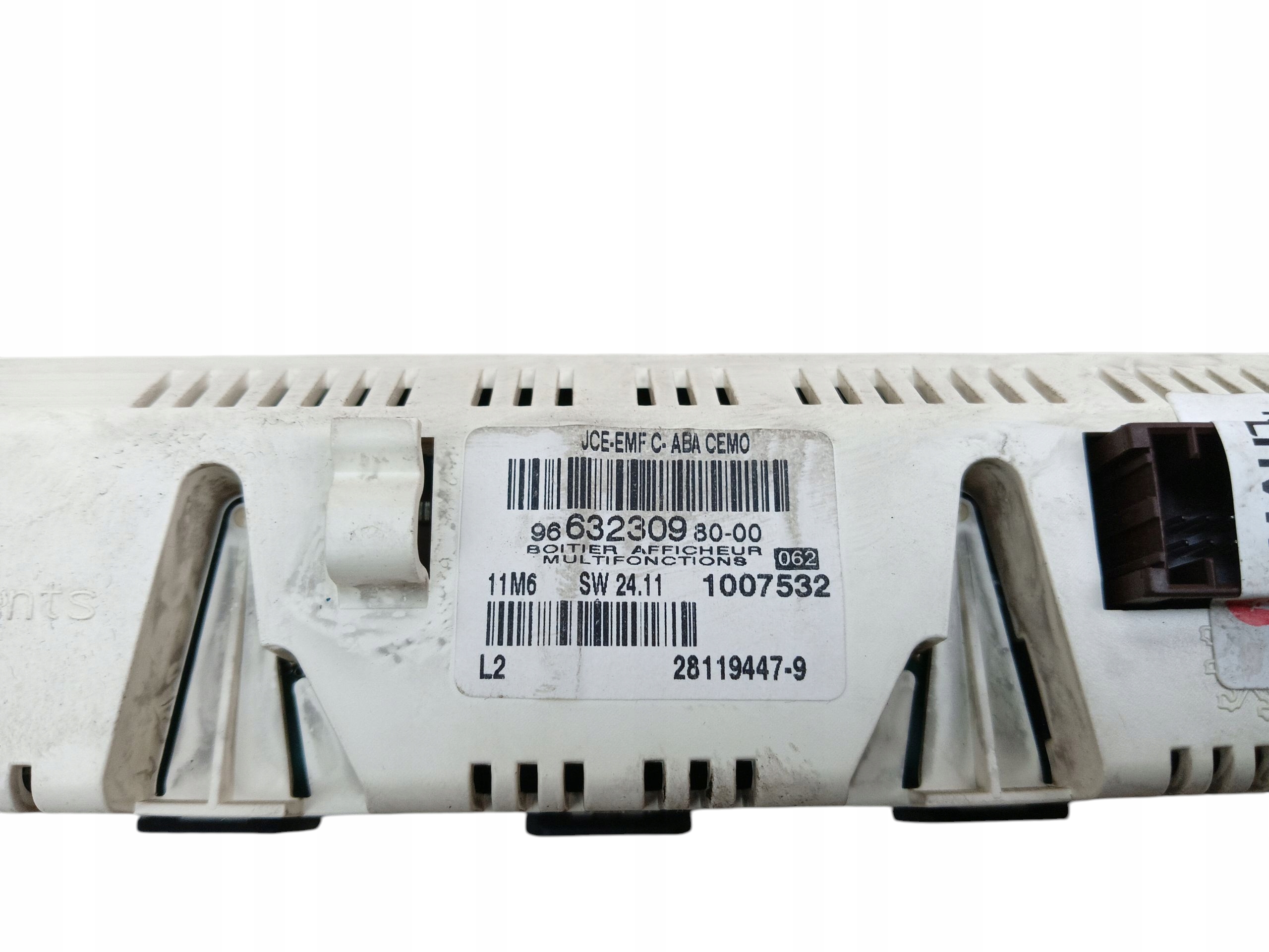 display CITROEN C5 II 9663230980