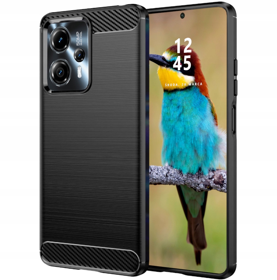 

Etui Pancerne Karbon Do Motorola G13 G23 Szkło