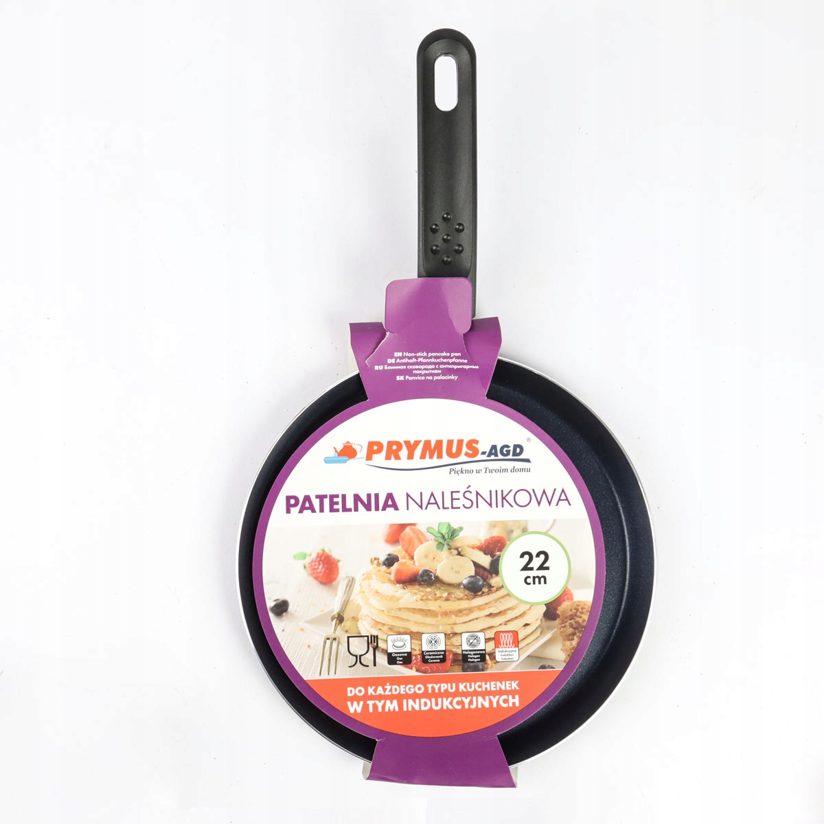 

Patelnia Do Naleśników Nieprzywierająca 22CM