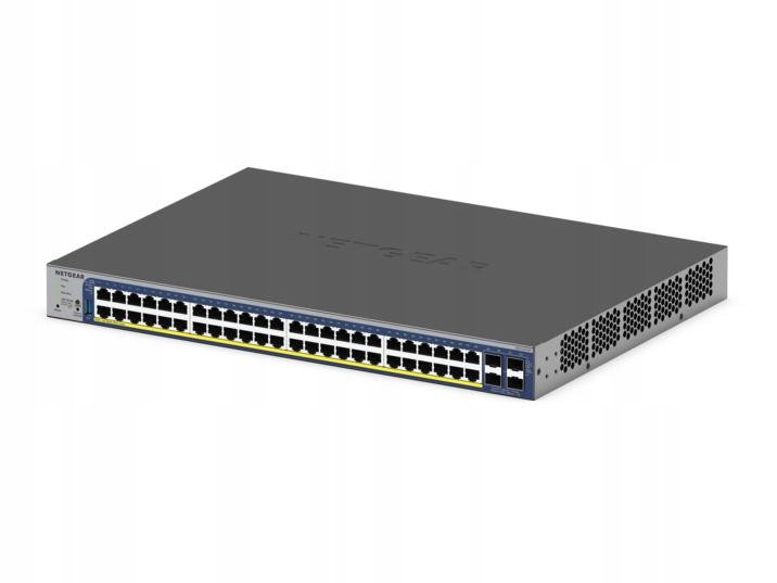 Switch Netgear GS752TXPv3 52 portov PoE 380W (PoE+: 48 portov) Riadený