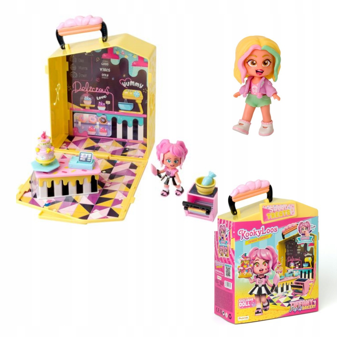 

Kookyloos S PopUp Bakery Playset Piekarnia Tiffany