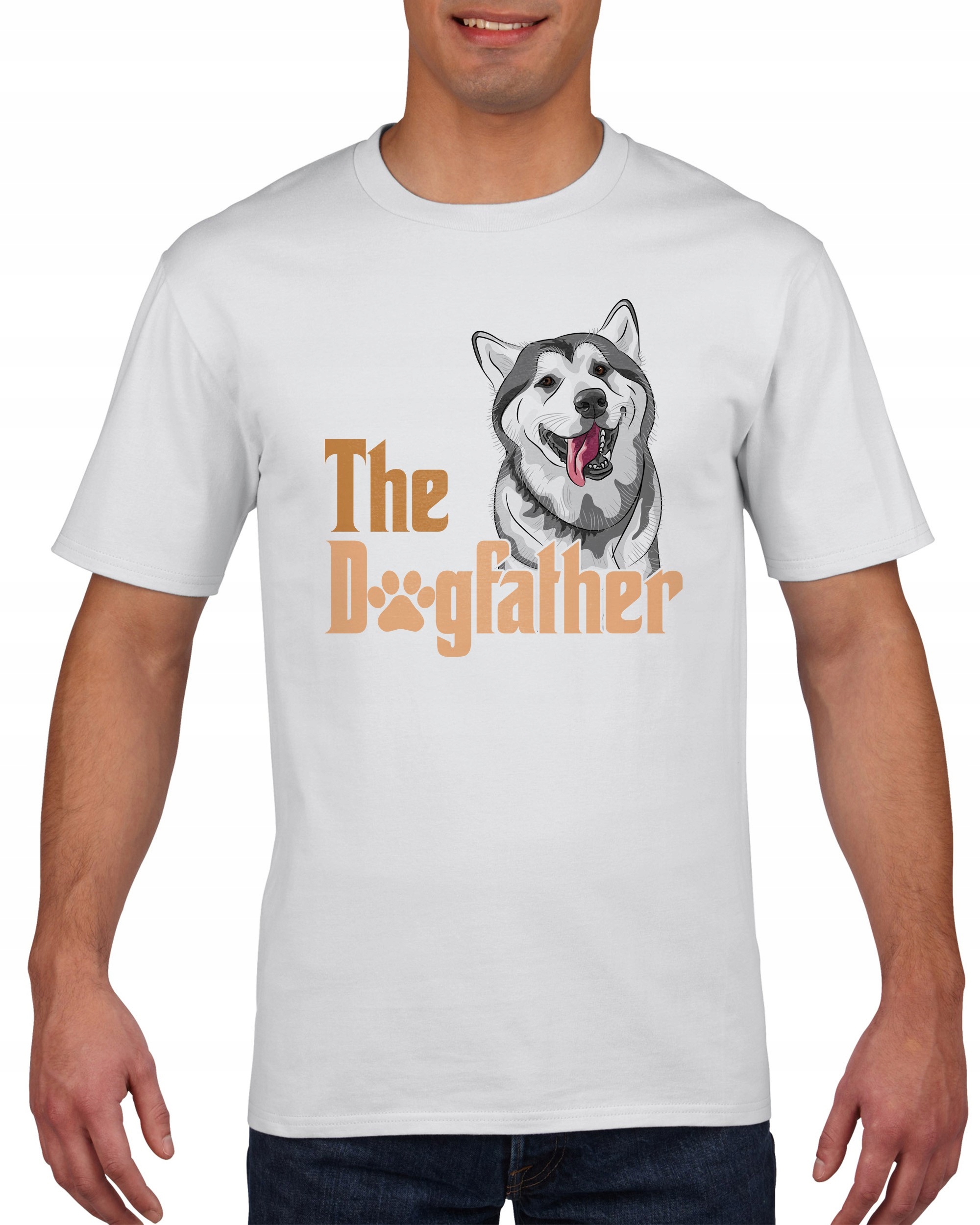 

Koszulka męska The Godfather pies husky XXL