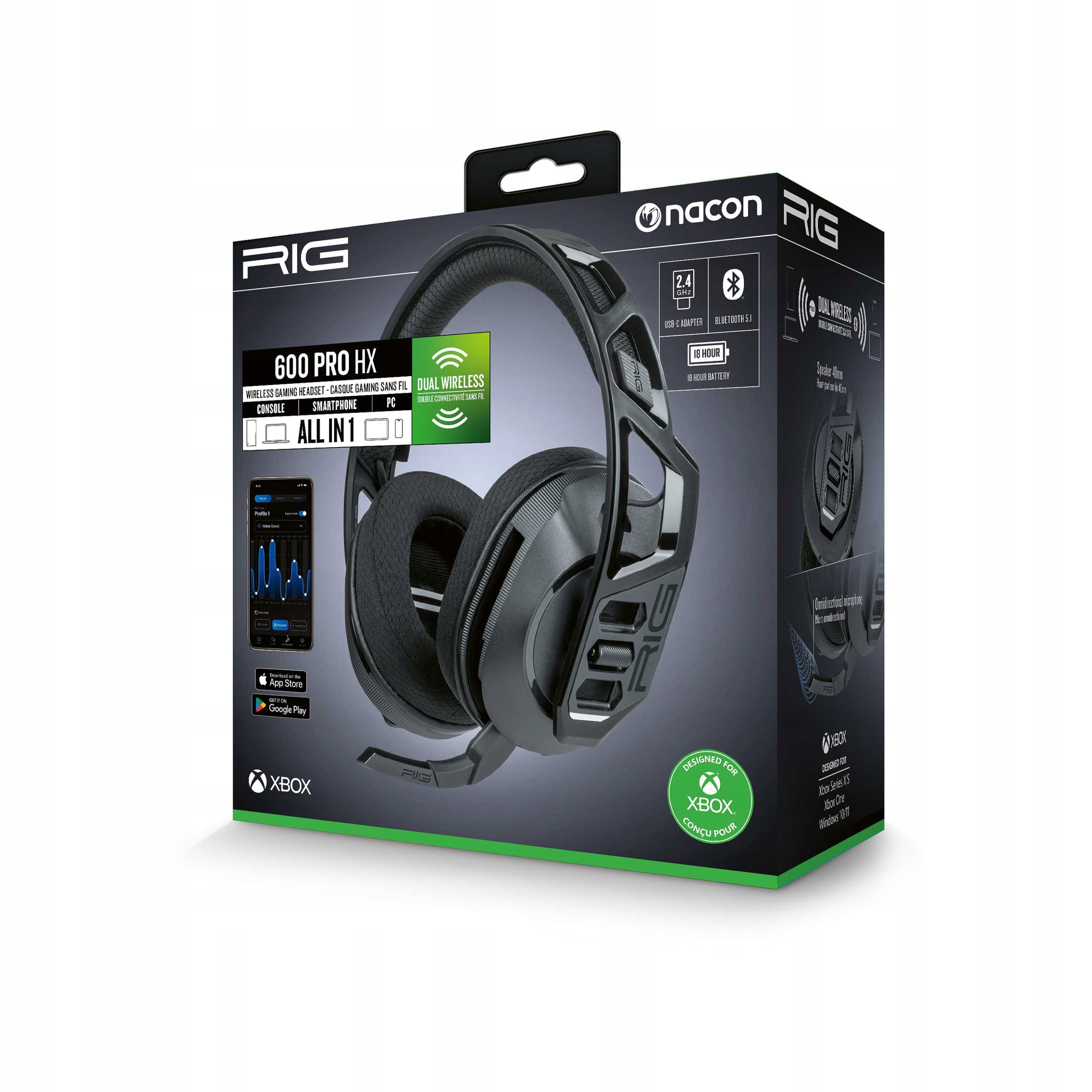 Wireless Gaming Headset Rig 600 Pre Hx