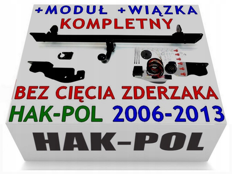 

Hak Holowniczy+moduł Citroen C4 Picasso+grand od06