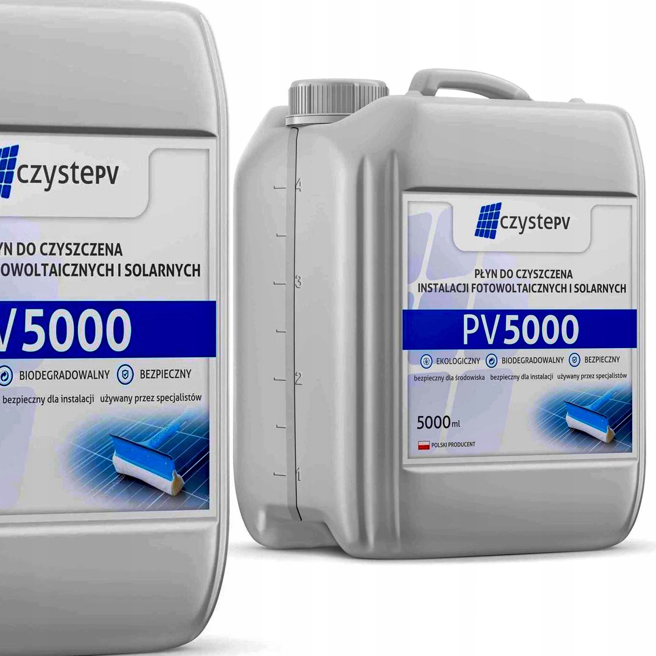 Tekutý Přípravek Na Mytí Fotovoltaických Panelů Solárů 5 L