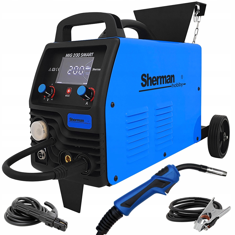 Spawarka MIGOMAT Sherman MIG 200 SMART Synergia MAG MMA TIG