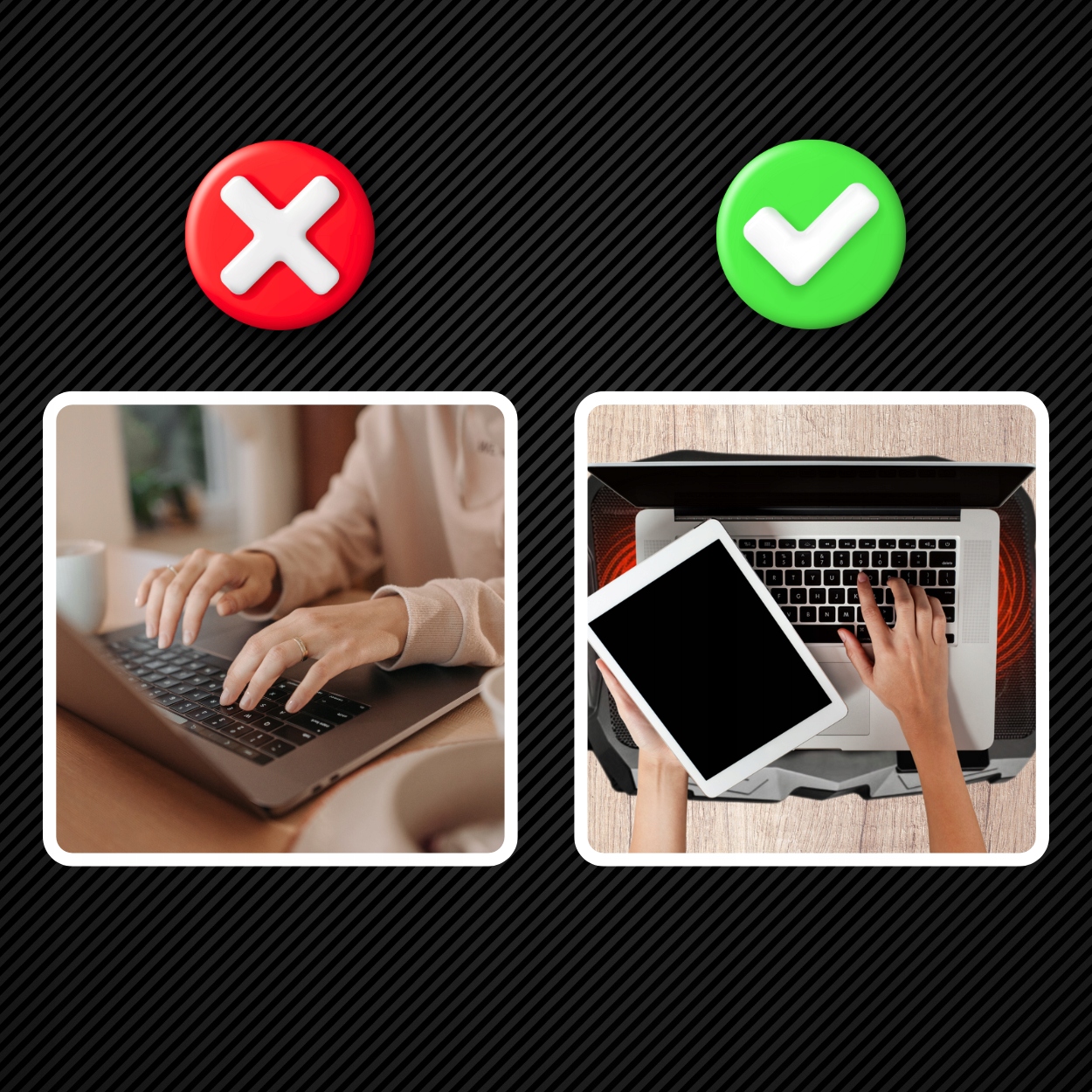 PODSTAWKA CHŁODZĄCA POD LAPTOPA WENTYLATOR REGULOWANY PODŚWIETLANY 12-17" Maksymalna przekątna ekranu 17