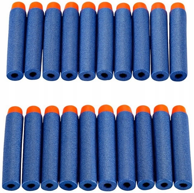 20 x PIANKOWE STRZAŁKI DO NERF NABOJE DO NERFA PAK Rodzaj pistolety