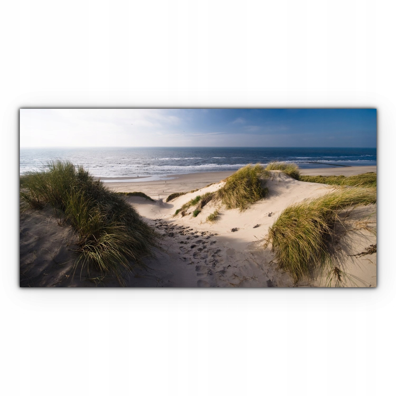 

Canvas na ramie na ścianę 120x60 Wydmy Ocean Plaża