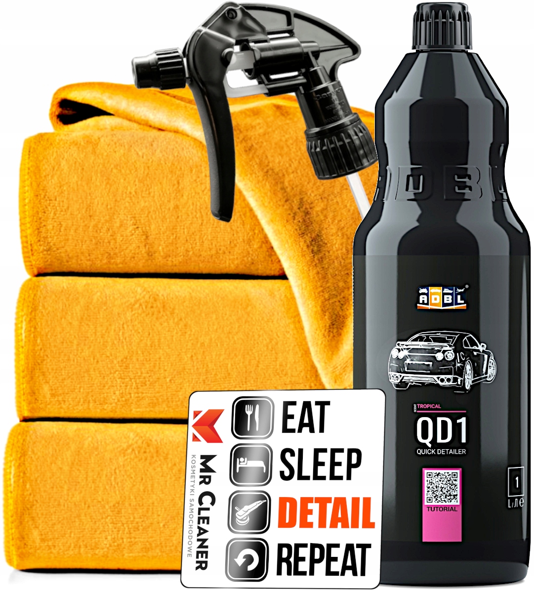 

Adbl QD1 Quick Detailer Syntetyczny Połysk 1000 ml