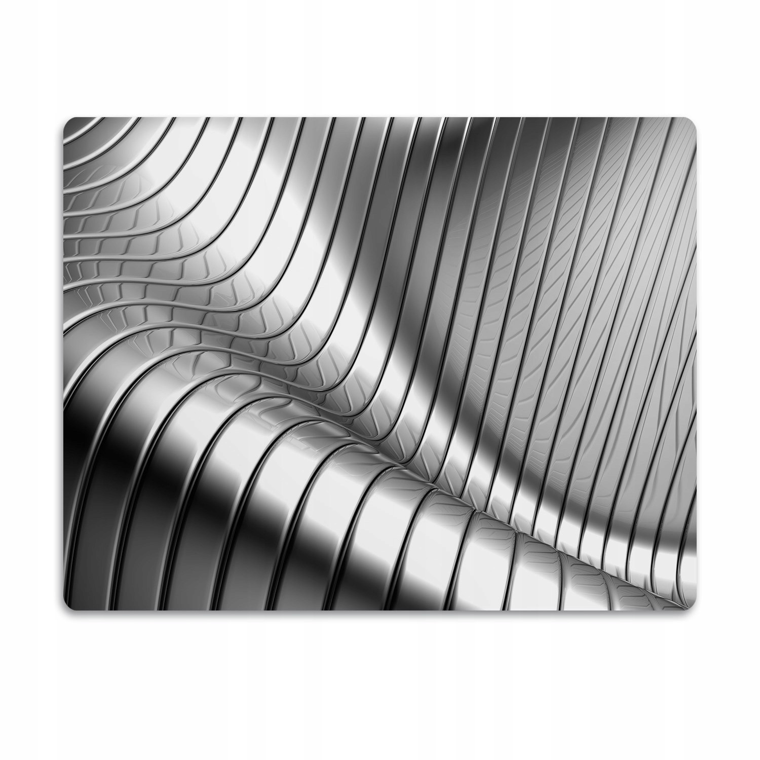 Podložka pod misku pro psa Metalická 90x60 cm