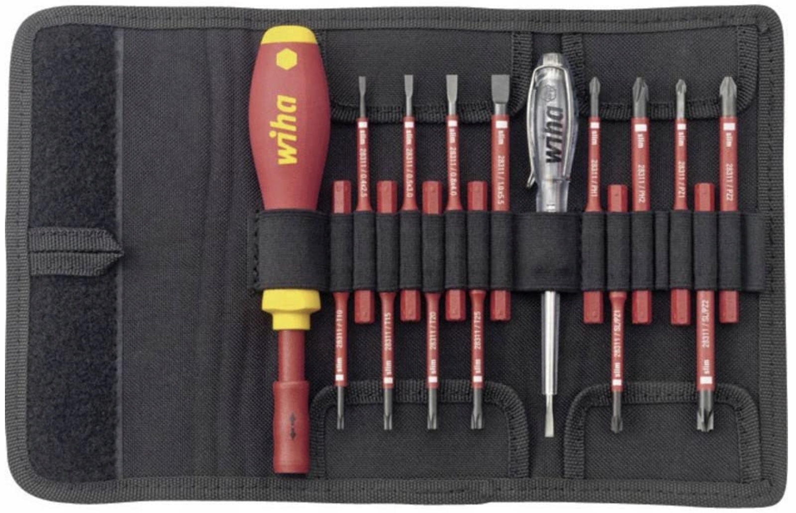 

Wiha zestaw wkrętaków i bitów Vde slimVario 16 szt