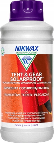 Nikwax Impregnat Tent & Gear SolarProof 1L