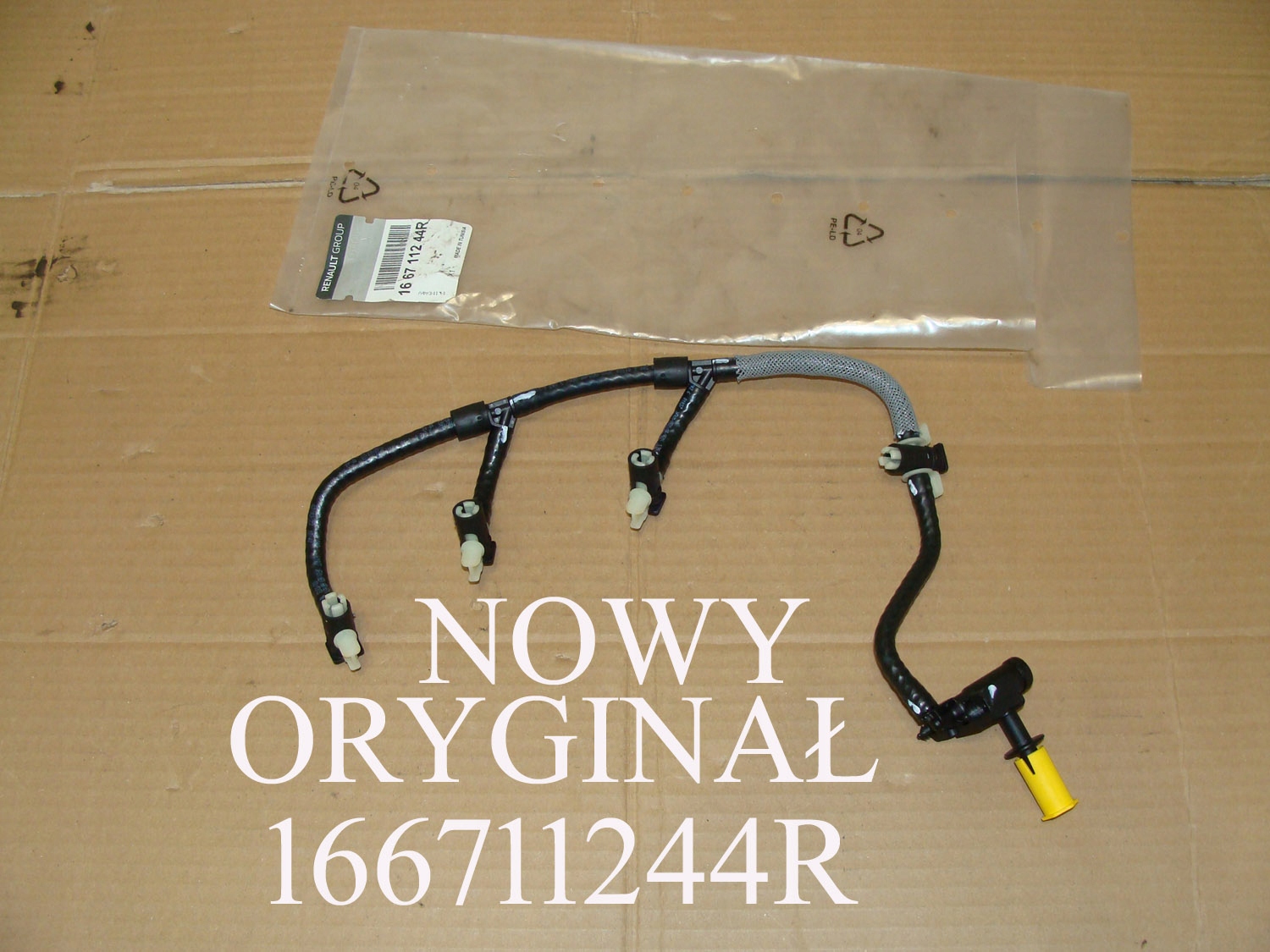 Przewód przelewu nadmiaru wtrysku przelew Master III 3 BITURBO 166711244R