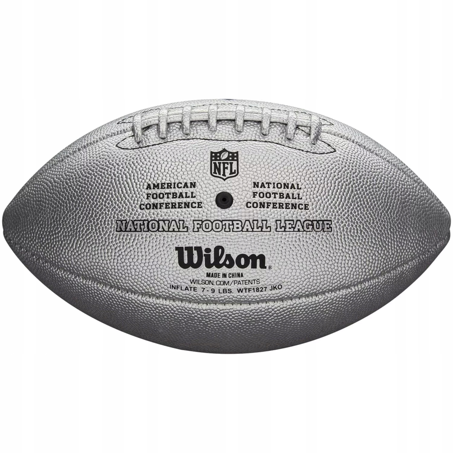 Wilson NFL Duke Metallic Edition Ball WTF1827XB 9 Srebrne Marka Wilson