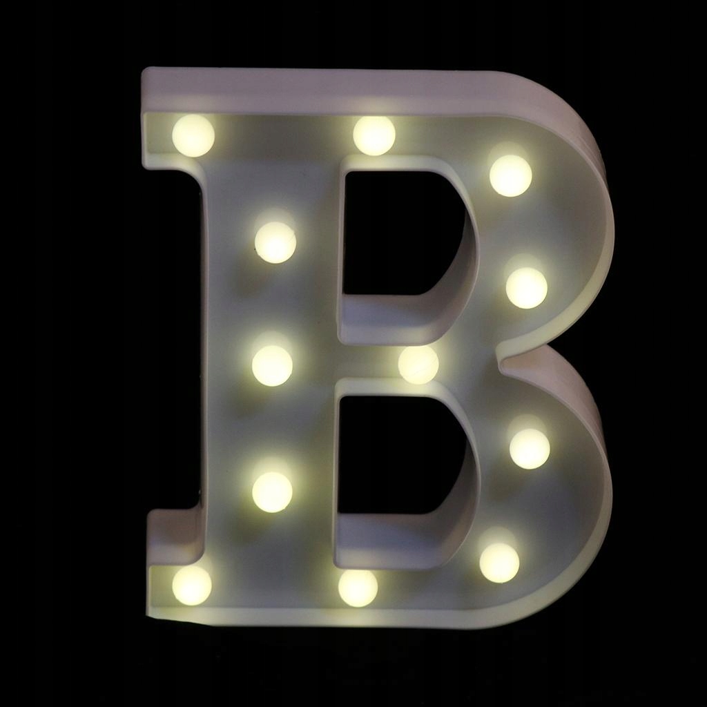 Decorative LED Letter Tent Sign with Lights B Nazwa Nowy produkt