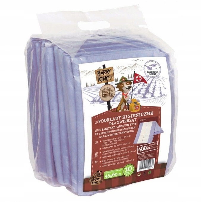 

Maty do nauki czystości dla psa o zapachu lawendy