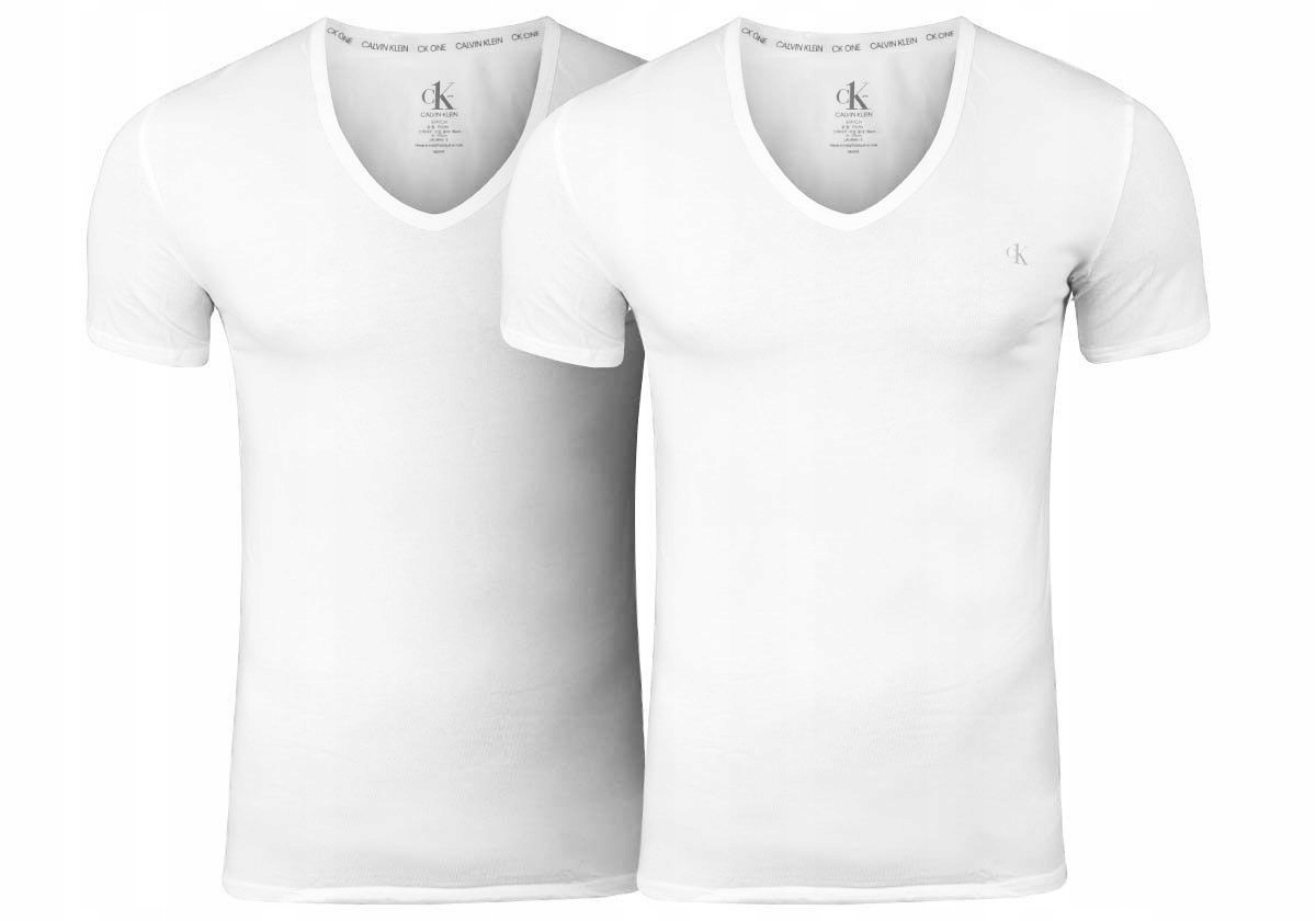 

Calvin Klein Koszulka Męska 2 Pary White r. L