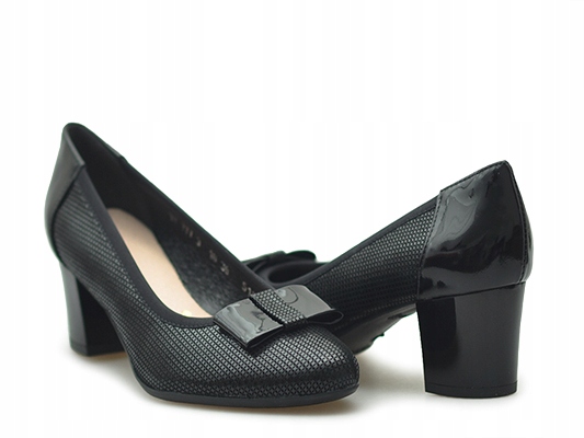 Boty Arka BI5180/908+83 Černé lico lak