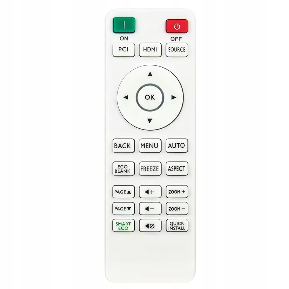 Pilot do projektora RCX014 BenQ MH550 MS550 MS610 MU641 MW550 MW612 MW707