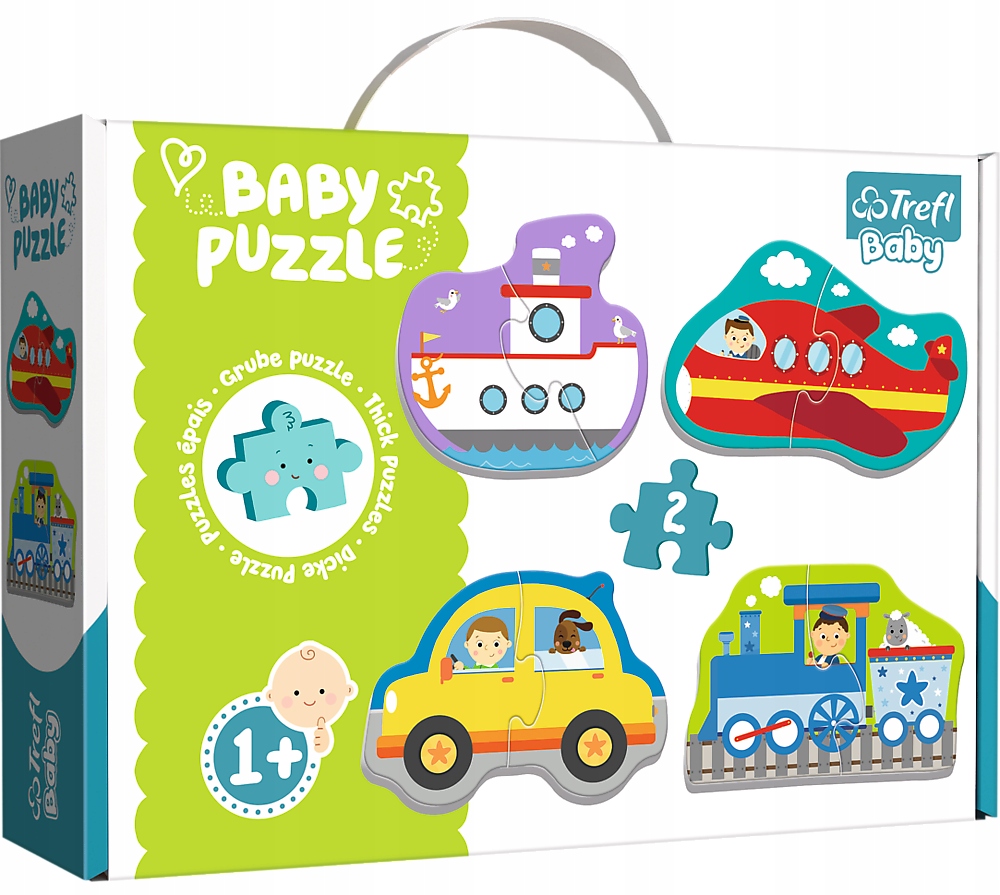 

Puzzle Baby Classik Pojazdy Transport Układanka