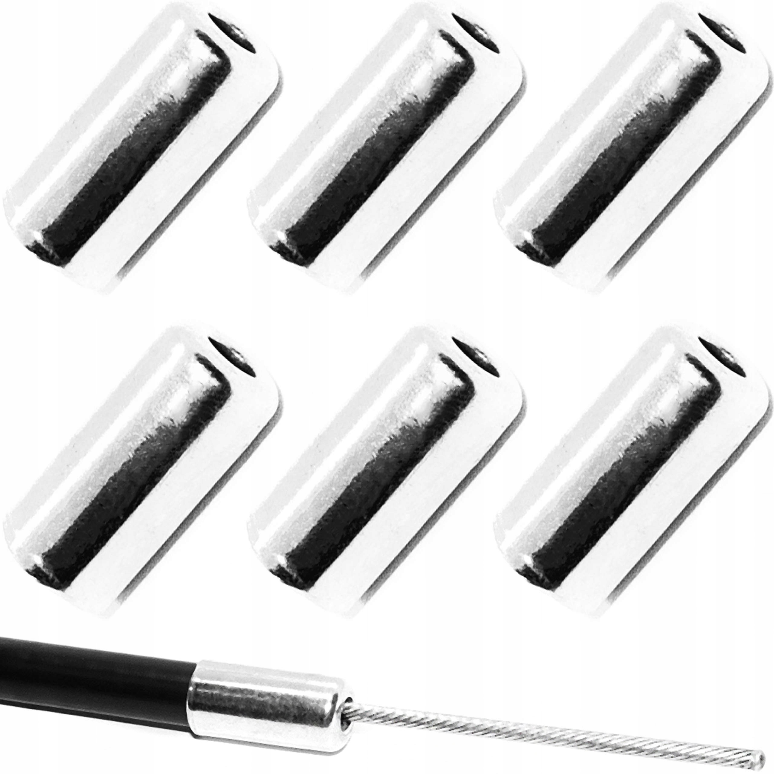 

Jet Końcówki 5mm Pancerza Hamulca Mosiądz 6szt