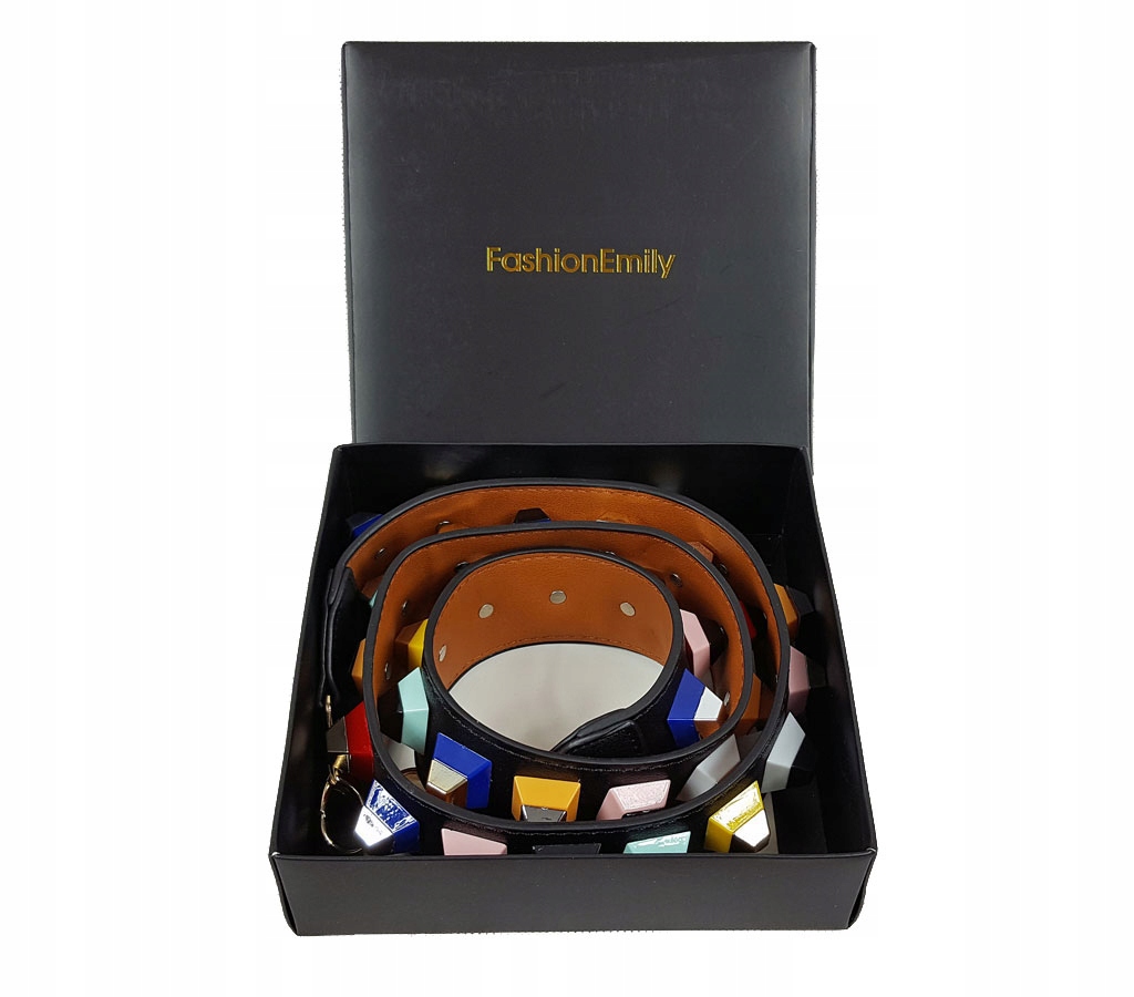 

Aztecki Kolorowy Pasek Do Torebki Piramidy 3D Boho