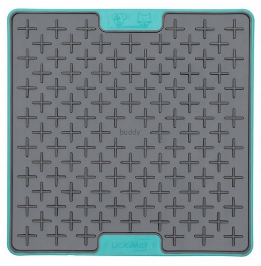 Levně LickiMat Buddy Deluxe/Tuff Křížek tvrdý tyrkysový