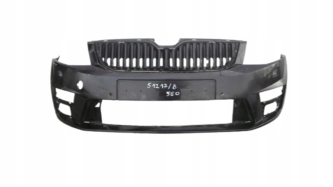 SKODA OCTAVIA 3 III VRS RS 12-16 ZDERZAK PRZEDNI - PDC - SPRYSKI + GRILL