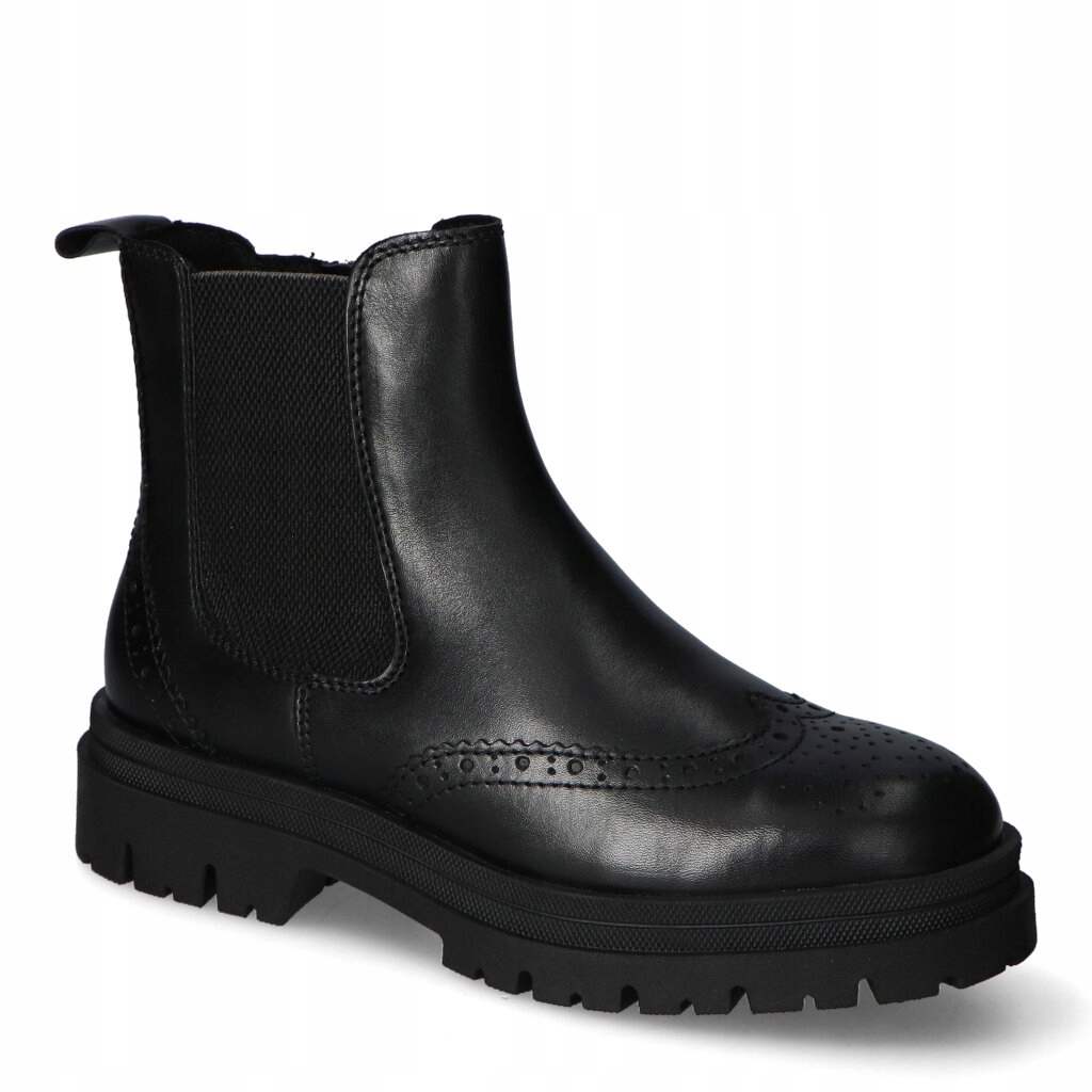 Kotníkové Boty Marco Tozzi 2-25400-43/001 Černé lico 40