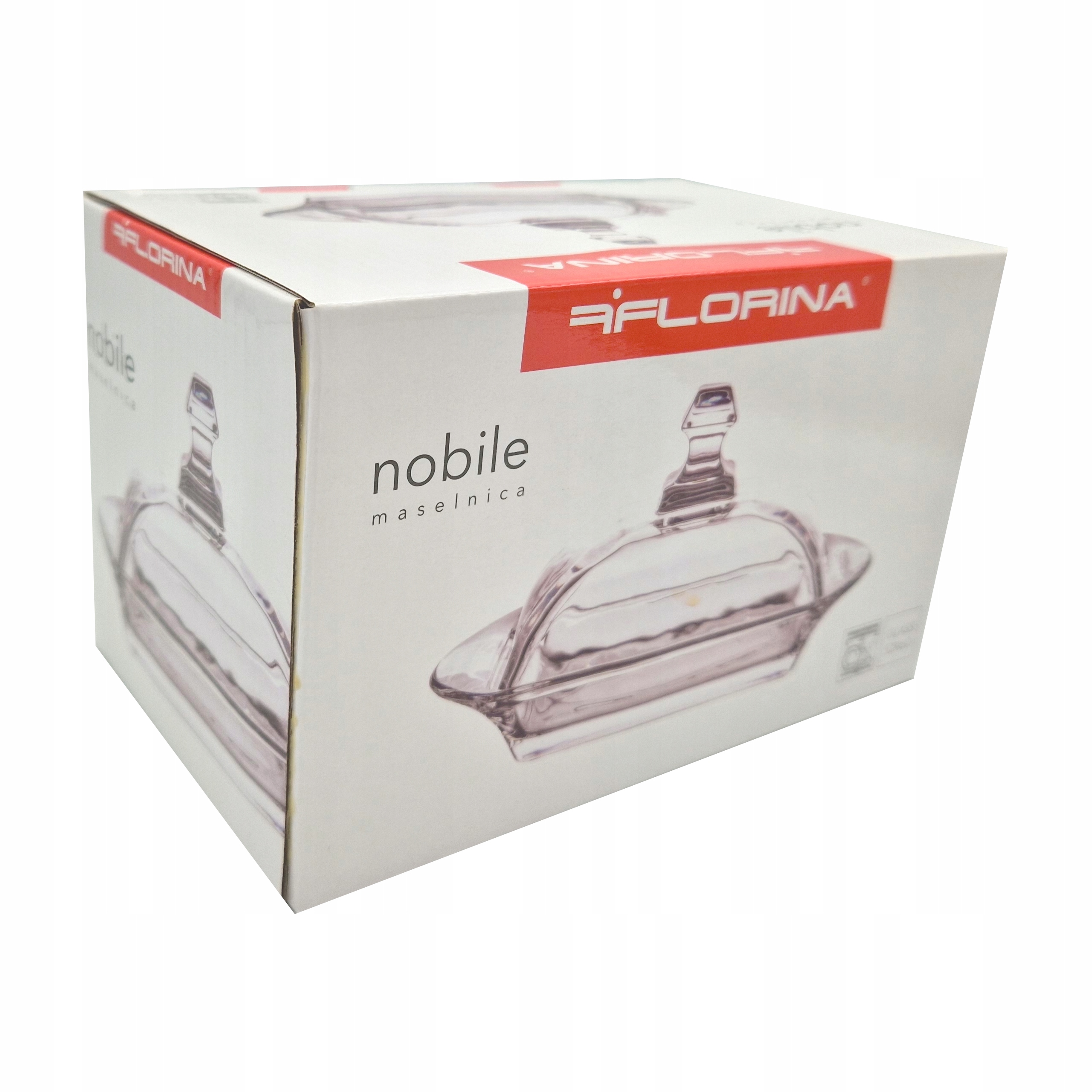 MASELNICZKA SZKLANA POJEMNIK NA MASŁO TWARÓG Kod producenta 8691489