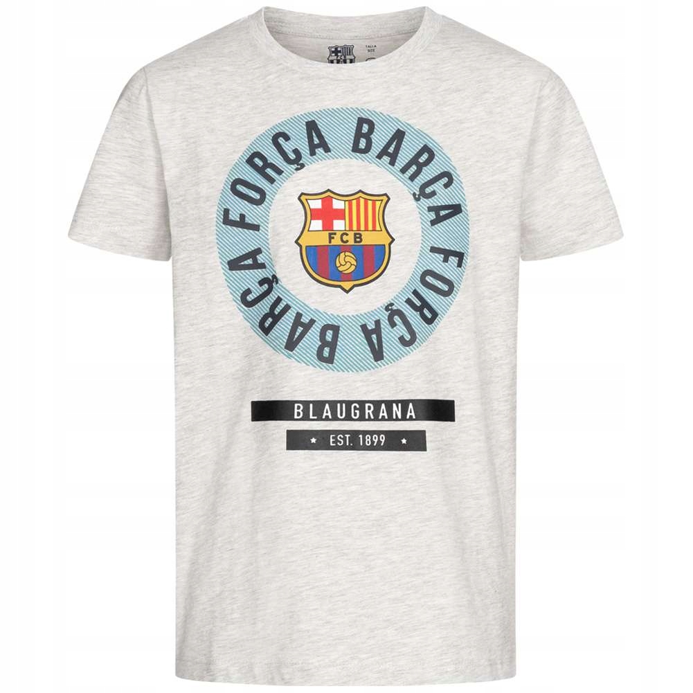 Regeneratief handicap Verwaarlozing FC Barcelona BARCA T-shirt szary 152 cm FCB-3-399B 12425119944 -  Charytatywni Allegro