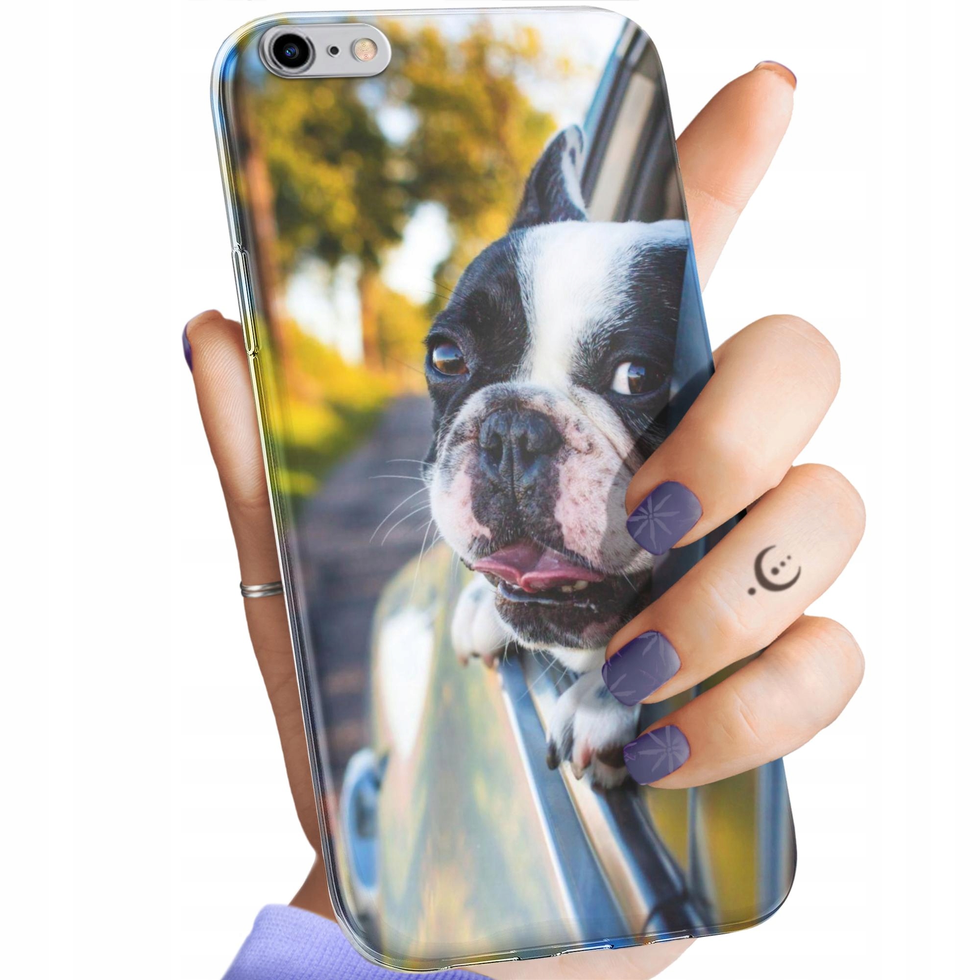 Etui Do Iphone 6 Plus 6S Plus Mops Buldog Francuski Angielski Case