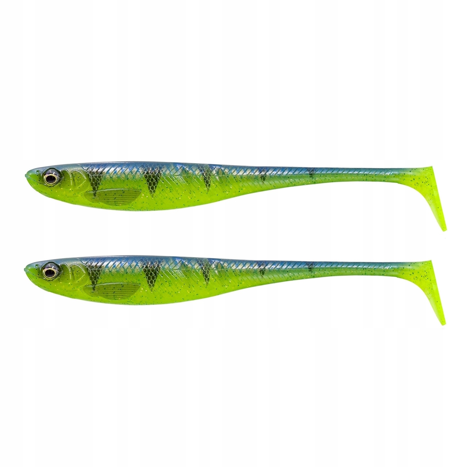 Przynęta guma z grzechotką Savage Gear Collapser 22cm 44g fluor perch 2szt.