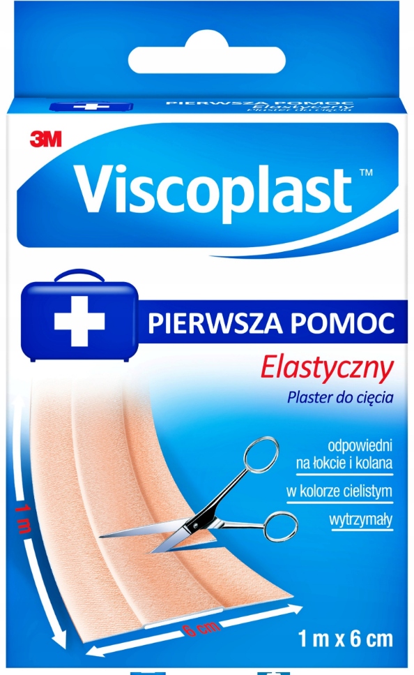 

Viscoplast Plaster Elastyczny 1m x 6cm Do Cięcia