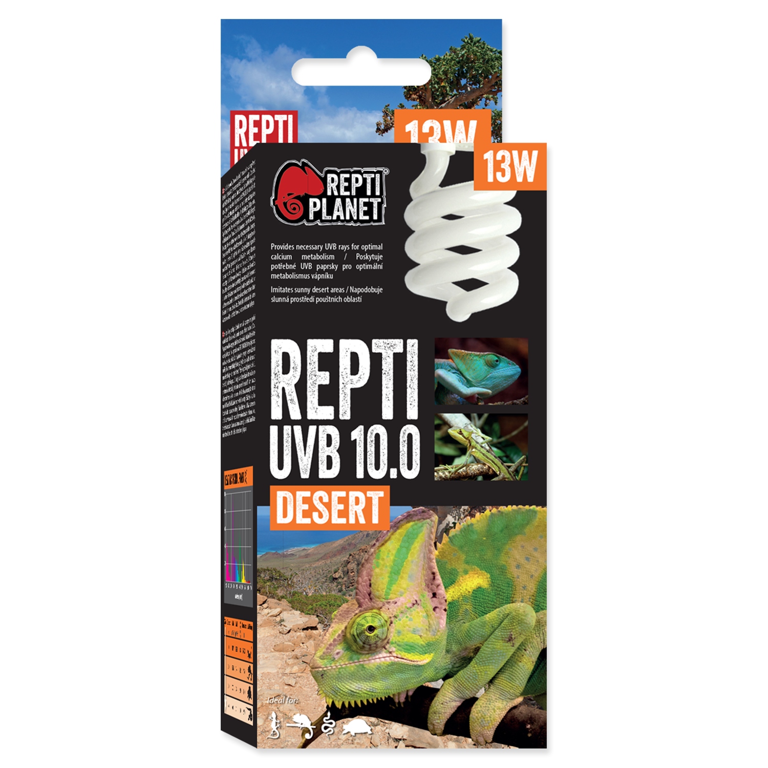 Levně Repti Planet Žárovka Repti Uvb 10.0 13W zářivka