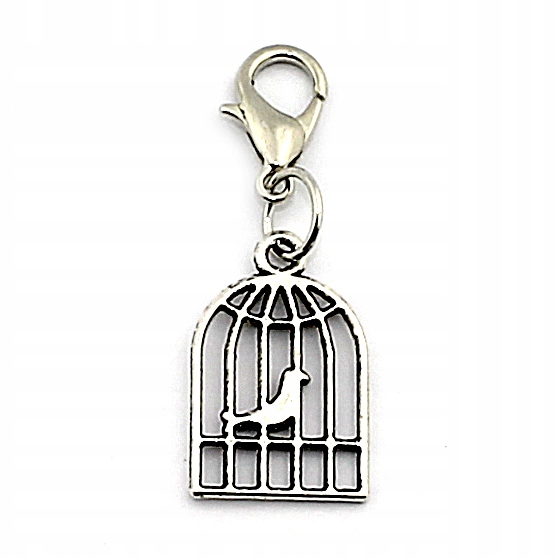 

Zawieszka Do Bransoletek Charms Ptaszek W Klatce