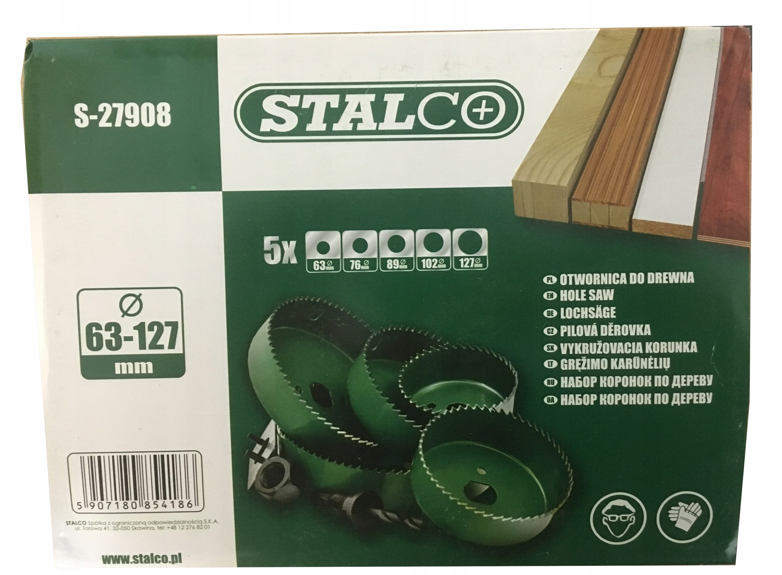 

Stalco Profesjonalna Otwornica do drewna 63-127mm