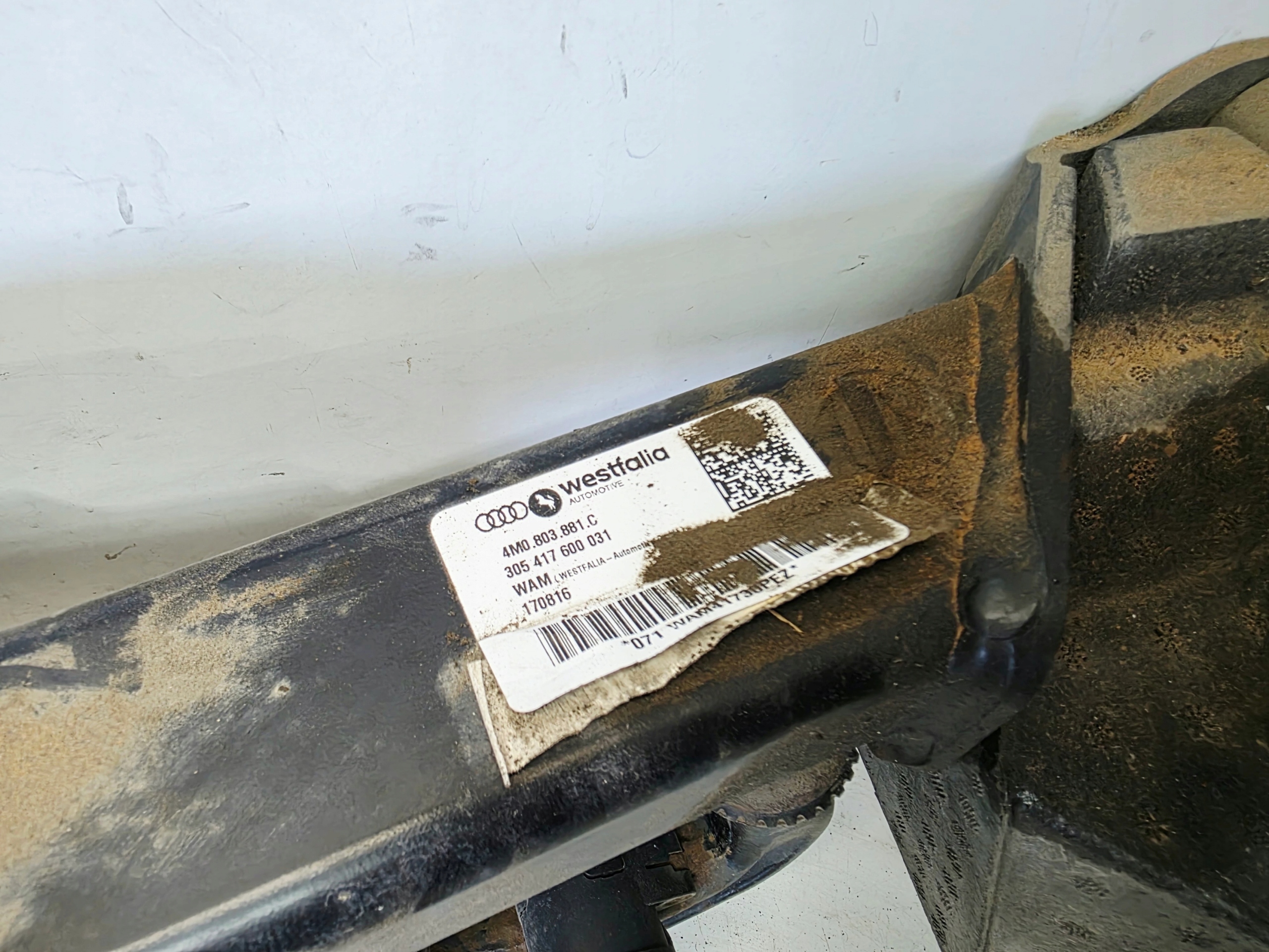 tow SKLADANY WESTFALIA complete AUDI Q7 4M 4M0803881C