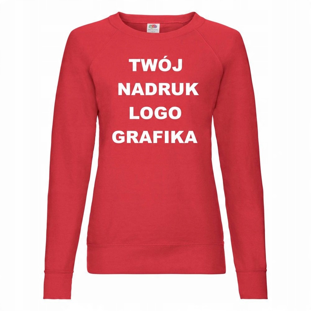 

Bluza z Własnym Nadrukiem napisem [40] M 168cm