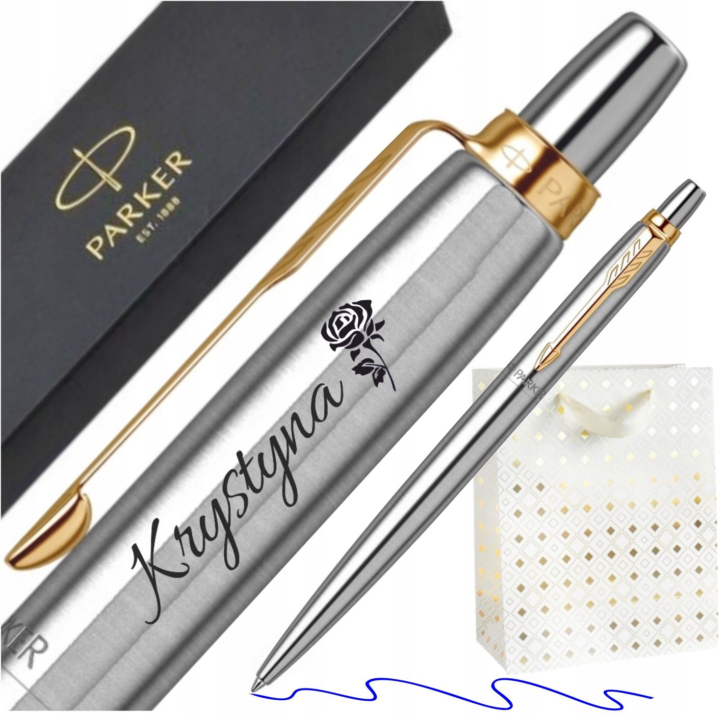 DŁUGOPIS PARKER JOTTER GT ORYGINALNY Z GRAWEREM PREZENT NA WALENTYNKI