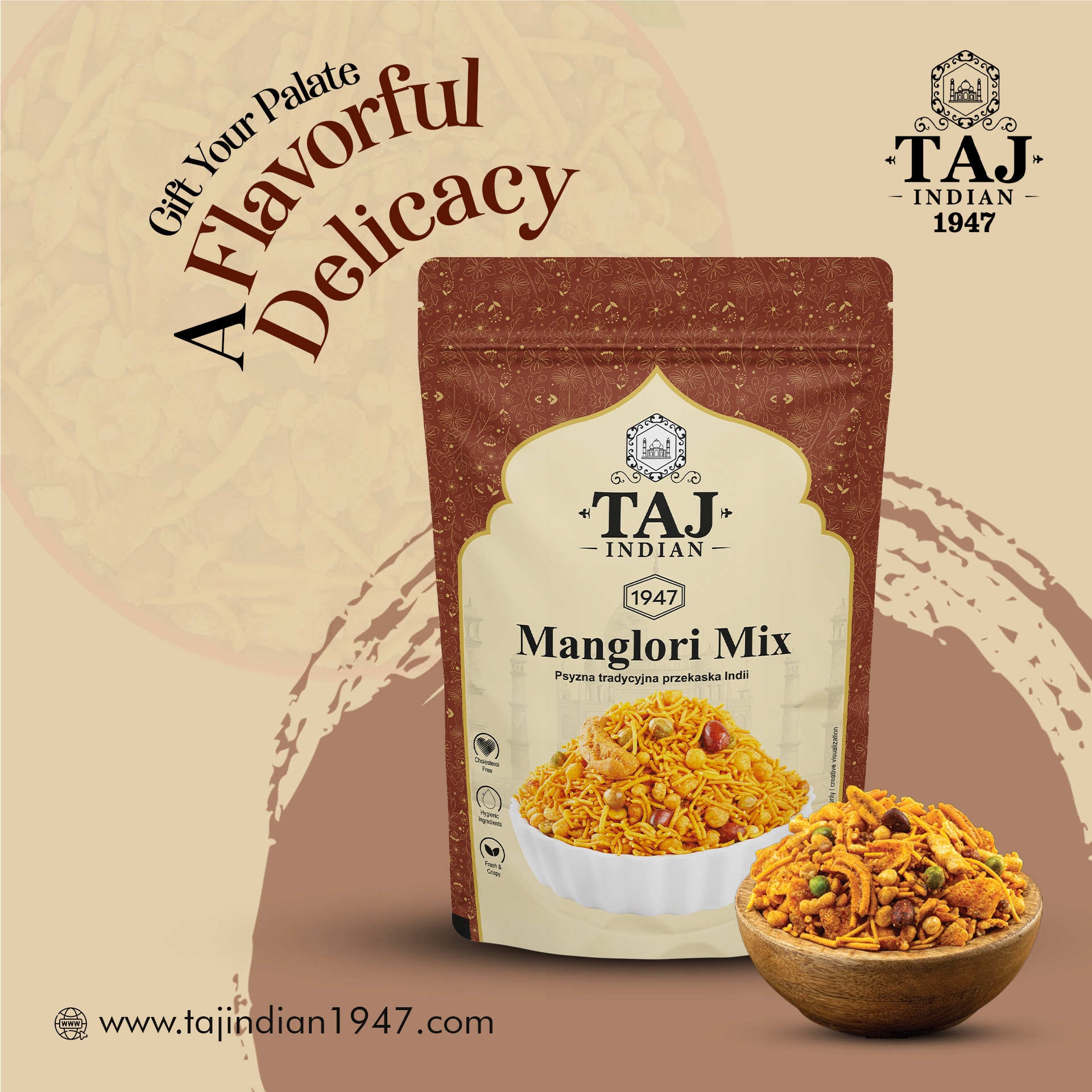 Taj Indian 1947 MANGALORI MIX 200g EAN (GTIN) 5905515727495