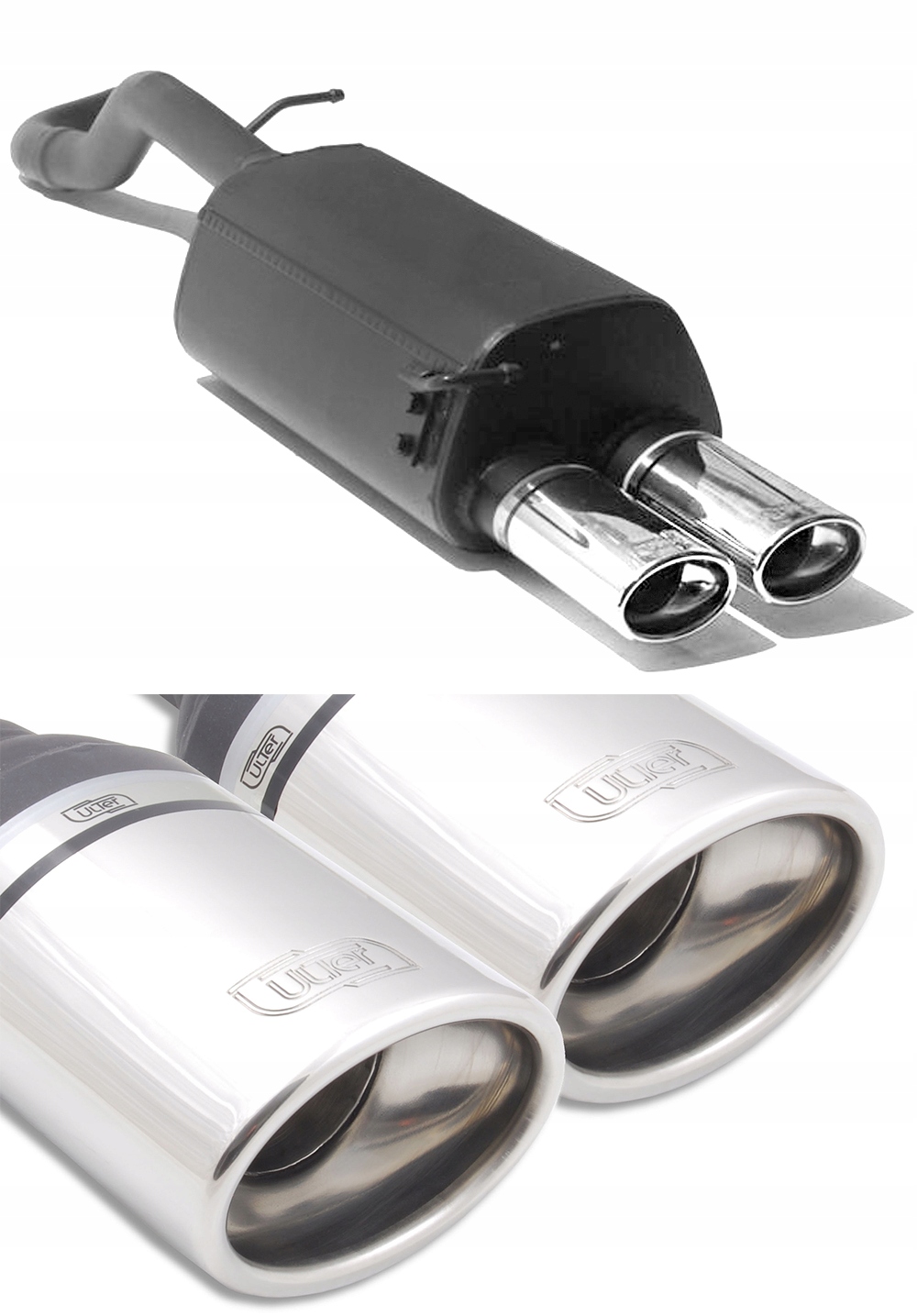 129-204/10 (3) - Спортивный глушитель VW VOLKSWAGEN Golf IV 1.6 HATCH