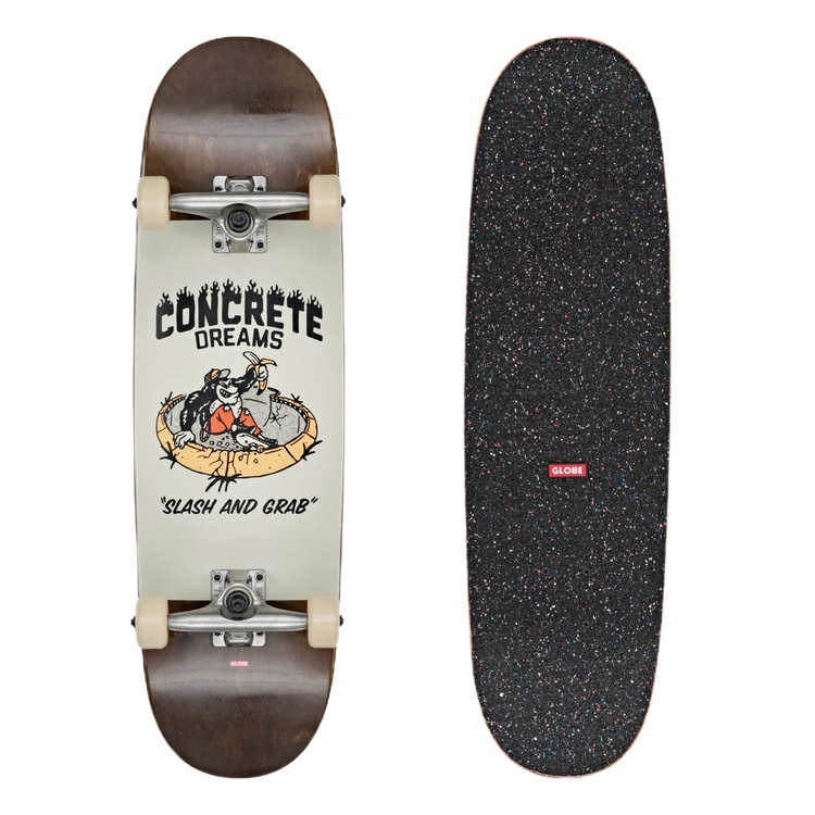 Skateboard pro děti Globe Kids Softie Mid Dark Maple/Concrete 8.25“