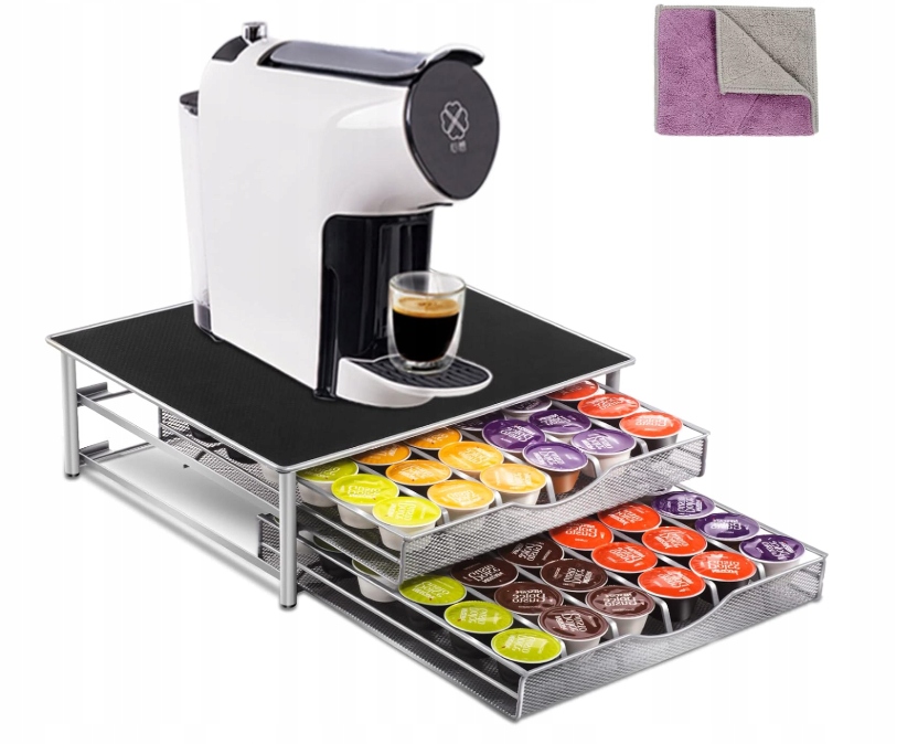 Levně Držák na kapsle do kávovaru se 2 protipožárními zásuvkami